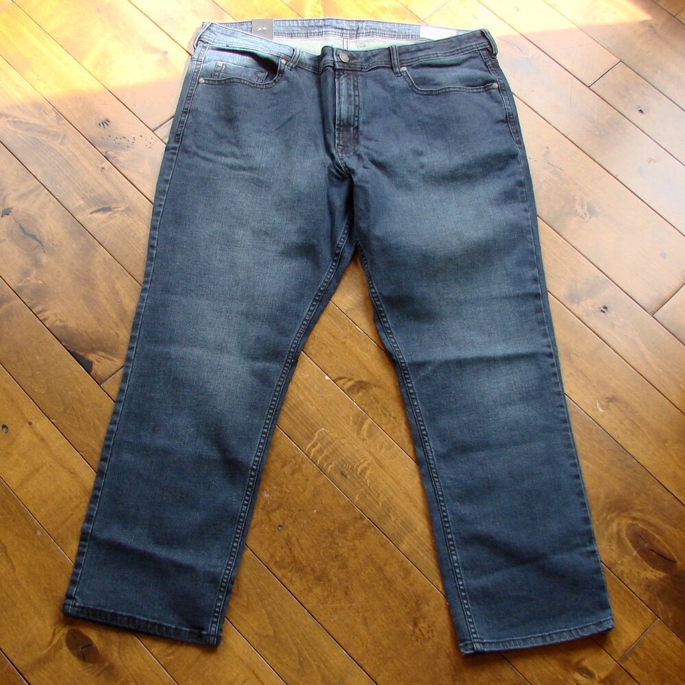 Buffalo David Bitton Travis X Slim Straight Stretch Dark BRAND NEW NWT 42 x 30